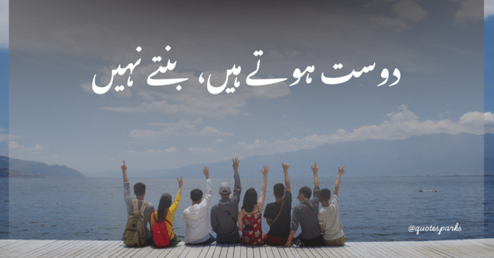 friendship quotes in urdu